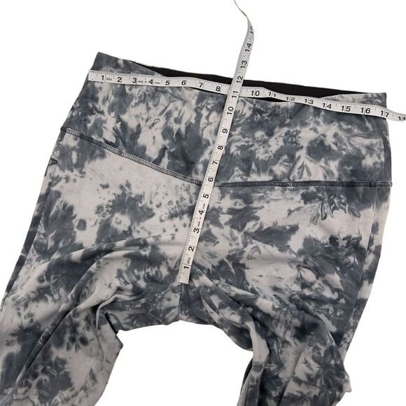 Chico's Zenergy So Slimming Supima Cotton Cloud Print Leggings gray size large - Picture 7 of 11